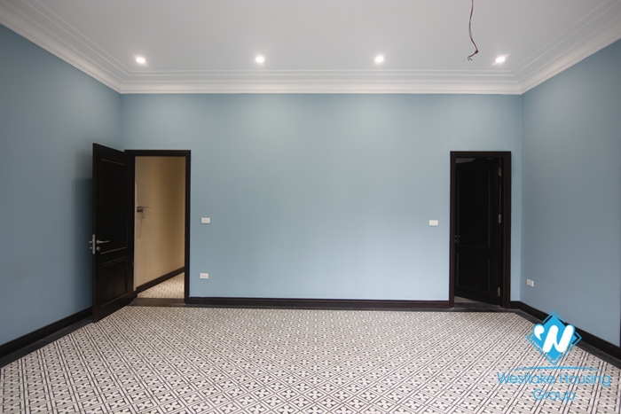 The newly renovated villa for rent in Hoan Kiem is suitable for living, business or office